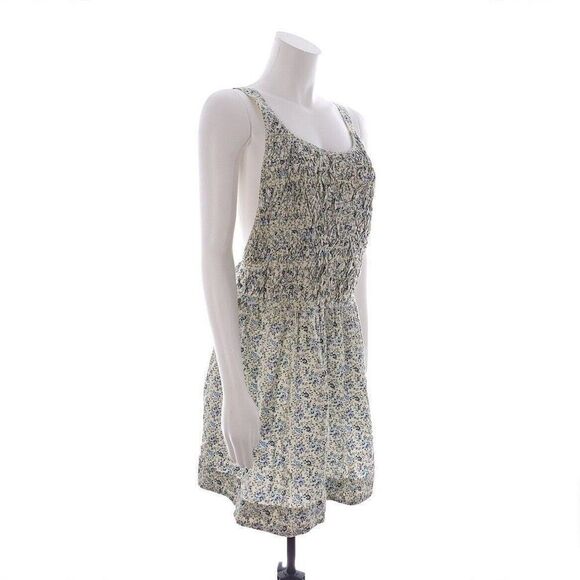 Free People Womens Medium Petunia Mini Dress Tea Combo Floral - Picture 8 of 11